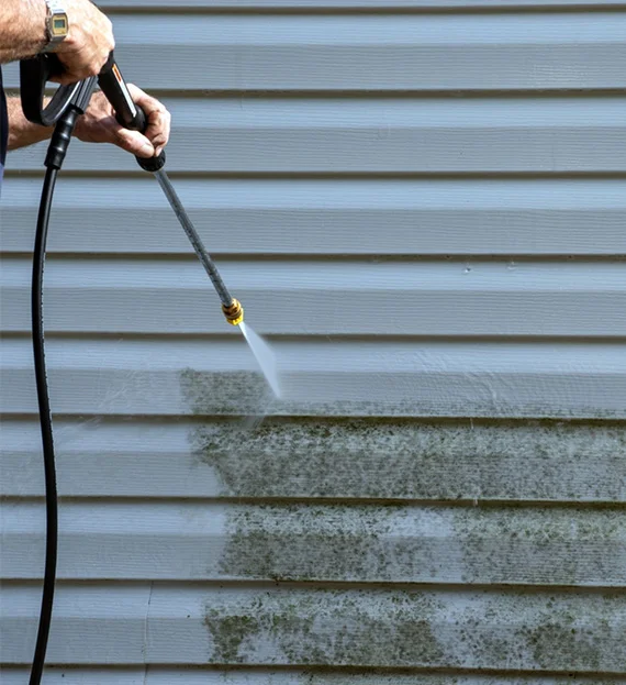 Best pressure washing solutions with eco-friendly cleaning for exteriors, decks, sidewalks, and fences.